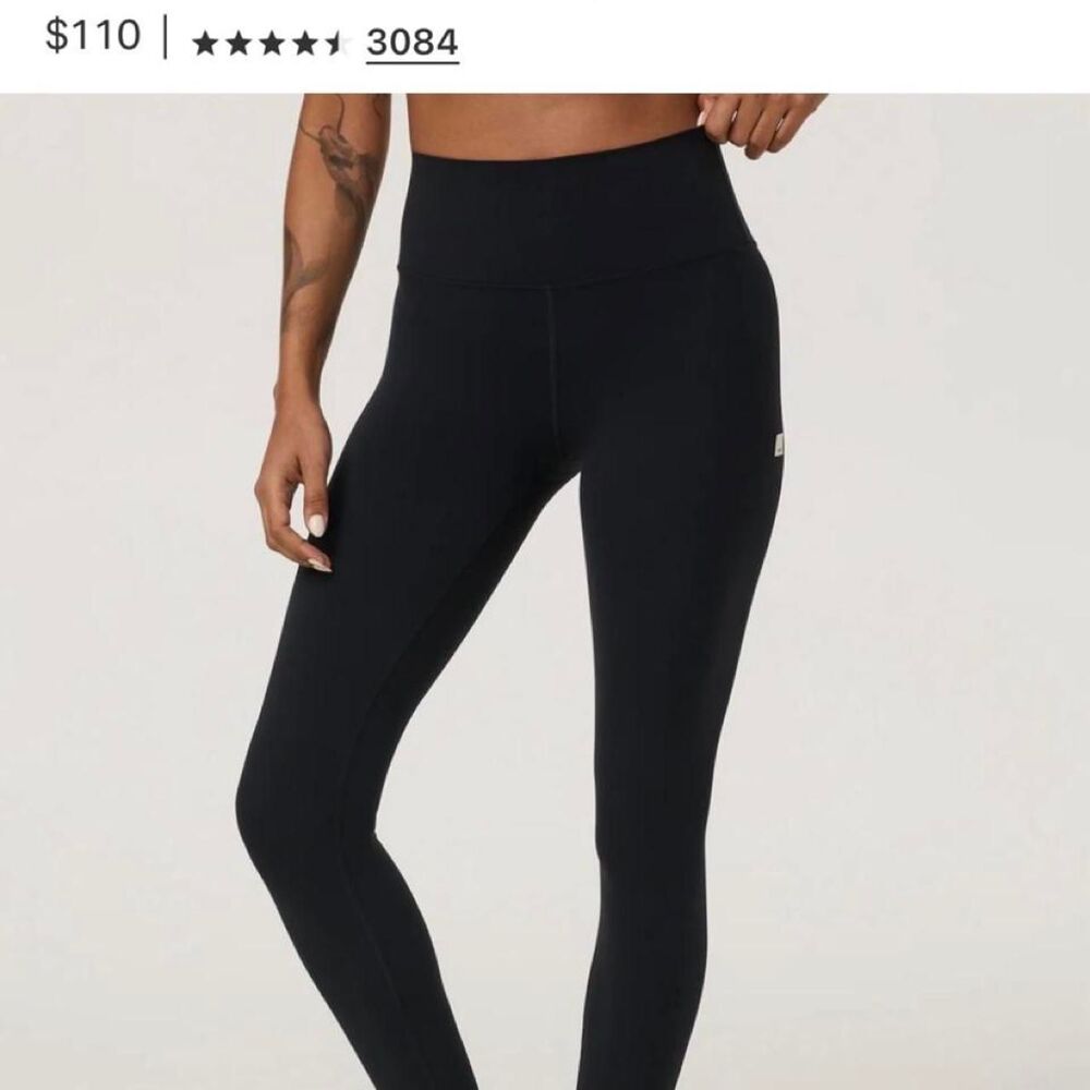 Vuori Women's Black Leggings